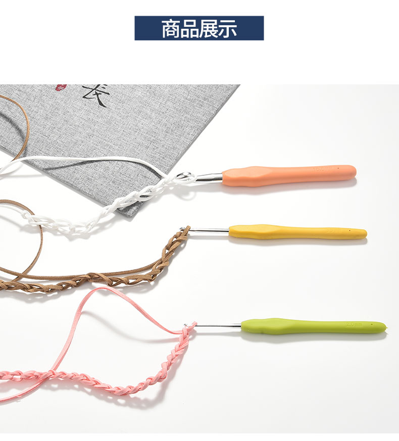 Móc áo bằng thép không gỉ móc đan áo len kim công cụ đặt quần áo handmade thêu len kim đan - Công cụ & vật liệu may DIY mua ban chi may