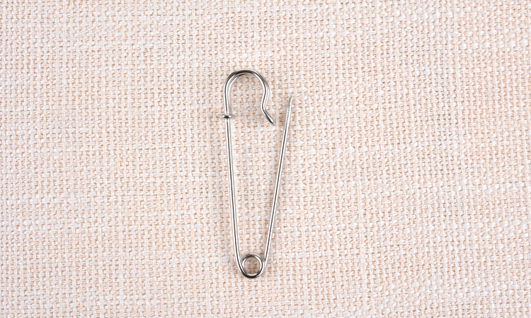 Pin khóa đơn giản pin lớn retro trâm nữ trâm cài khăn quàng cổ khóa khăn choàng khóa sử dụng kép áo len pin khóa cài áo chanel