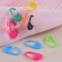 Woven material Mark Buckle wool sweater count buckle anti-plastic small buckle pin