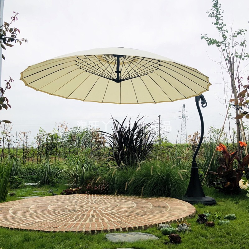 Outdoor Ethnic Style Multi-Rib Sunshade Side Pole Banana Sun Garden Balcony Outdoor Gazebo Umbrella Homestay Courtyard Umbrella Outdoor Ethnic Style Multi-Rib Sunshade Side Pole Banana Sun Garden Balcony Outdoor Gazebo Umbrella Homestay Courtyard Umbrella