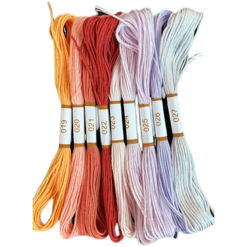 Новая 35-цветовая линия DMC № 1-35 100%египетская хлопчатобумажная стежка