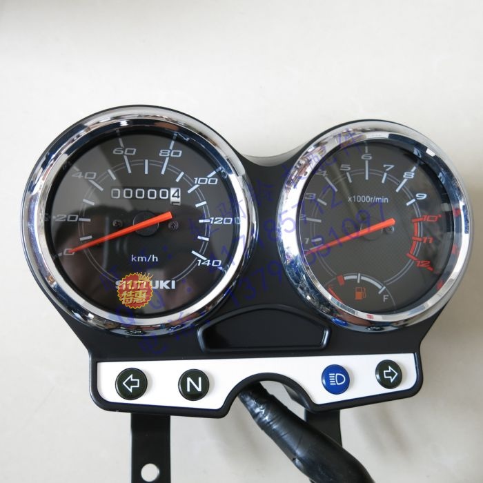 Qingqi Suzuki Junchi QS125-5G đồng hồ đo GT125X km mét bảng mã QS125-5H - Power Meter dong ho dien tu xe wave