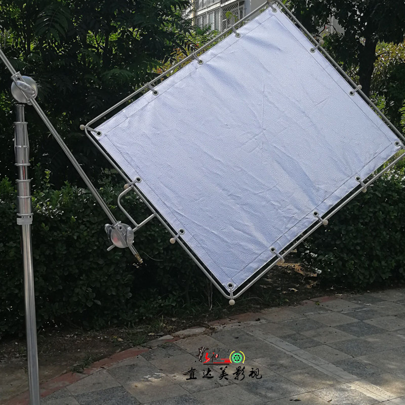 Film and television butterfly cloth film and television flag board silver anti-cloth high-efficiency reflective grain pattern can be customized various fabric specifications
