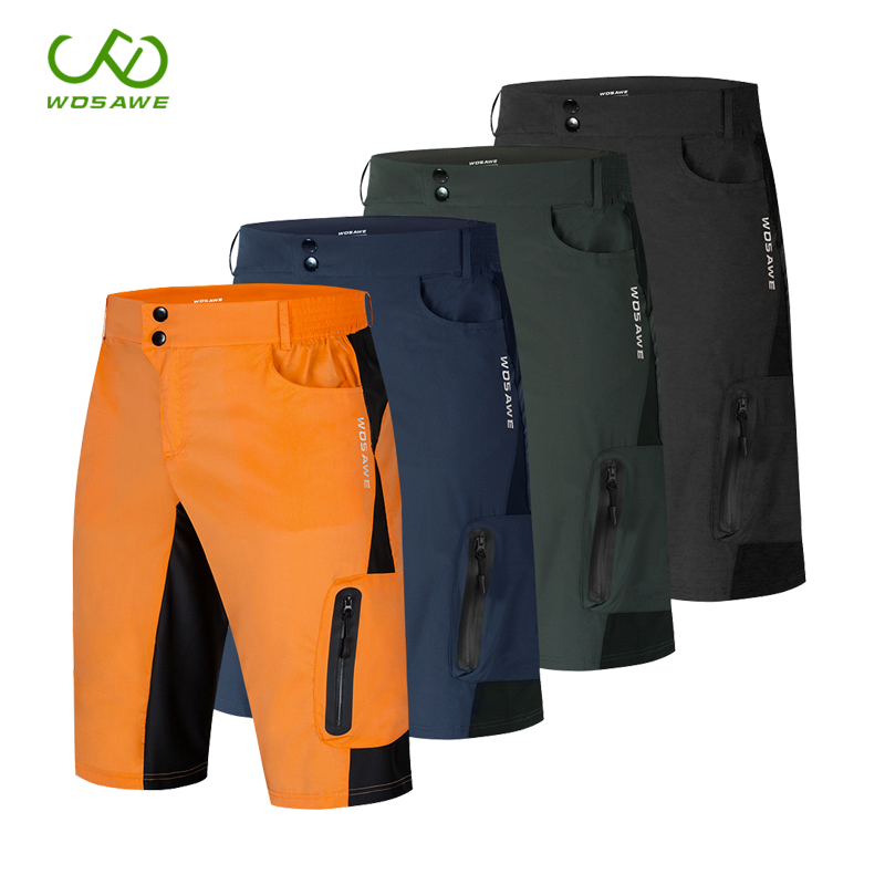 Wasavi cycling shorts men's summer mountaineering bicycle downhill pants five-point pants breathable casual sports five-point pants