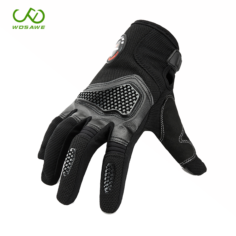 Wasawi motorcycle riding gloves full finger men and women four seasons universal fall mountain bike off-road non-slip breathable summer