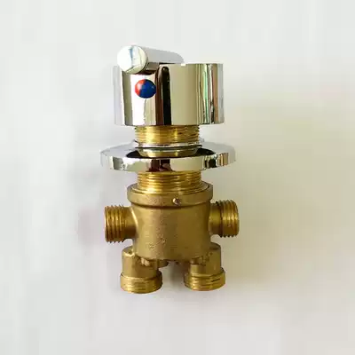 Baby swimming pool accessories single-sided children's bathtub mother and baby shop hardware hot and cold switch water mixing valve inlet and outlet accessories