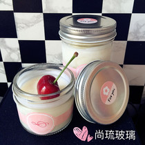 New export transparent glass sealed bottle caviar jam bottle Honey pickle bottle 100ml200ml500ml