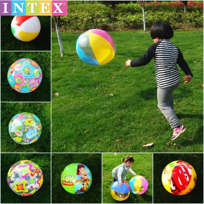 Early education parent-child beach ball beach ball baby pool inflatable volleyball ocean ball children's water play toy ball