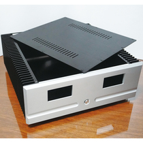 400 Class A all-aluminum alloy power amplifier chassis pure power stage casing high-power radiator power supply DIY