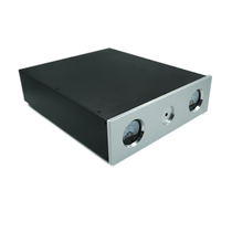 315 all-aluminum power amplifier tube amplifier preamp chassis power filter instrument chassis diy shell v meter