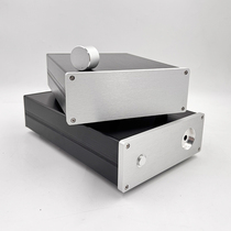 160 all-aluminum profile industrial control front and rear amplifiers tube amplifier player linear power supply casing DAC small chassis