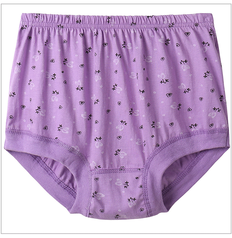 Đồ lót mẹ đầu đồ lót trung niên nữ cotton cotton cũ người đàn ông cộng với kích thước cộng với phân bón tăng tóm tắt quần short eo cao quần lót nam seahorse
