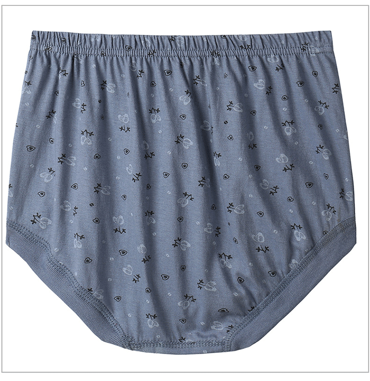 Đồ lót mẹ đầu đồ lót trung niên nữ cotton cotton cũ người đàn ông cộng với kích thước cộng với phân bón tăng tóm tắt quần short eo cao quần lót nam seahorse
