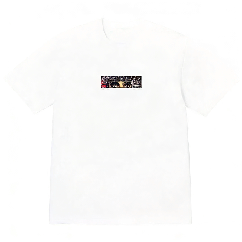 Michael Jackson Collaboration Model Fw25 Loose Casual Comfortable Short-Sleeved T-Shirt with Letter Pattern Print on the Chest