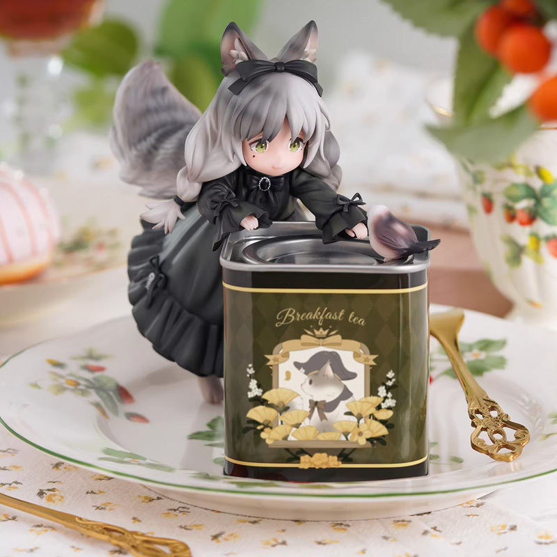 【Nekoshouya】Ribose Ribose Afternoon Tea Party Tea Can Cat Shiba Inu Cat Star Shadow Mage Figure