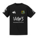 Men's Short-Sleeved Table Tennis Shirt 2025 Champions League Saarbrücken Tournament T-Shirt Competition Uniform, 100% Polyester Fiber