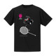 Kumamon Badminton Sportswear Master Tournament T-Shirt Open Tournament Jersey Badminton, 100% Polyester Fiber