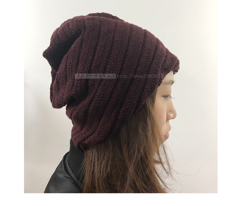 Kelley Stone Outdoor Ski Autumn and Winter 2 with double-sided wool cap to warm around neck cap KF30003