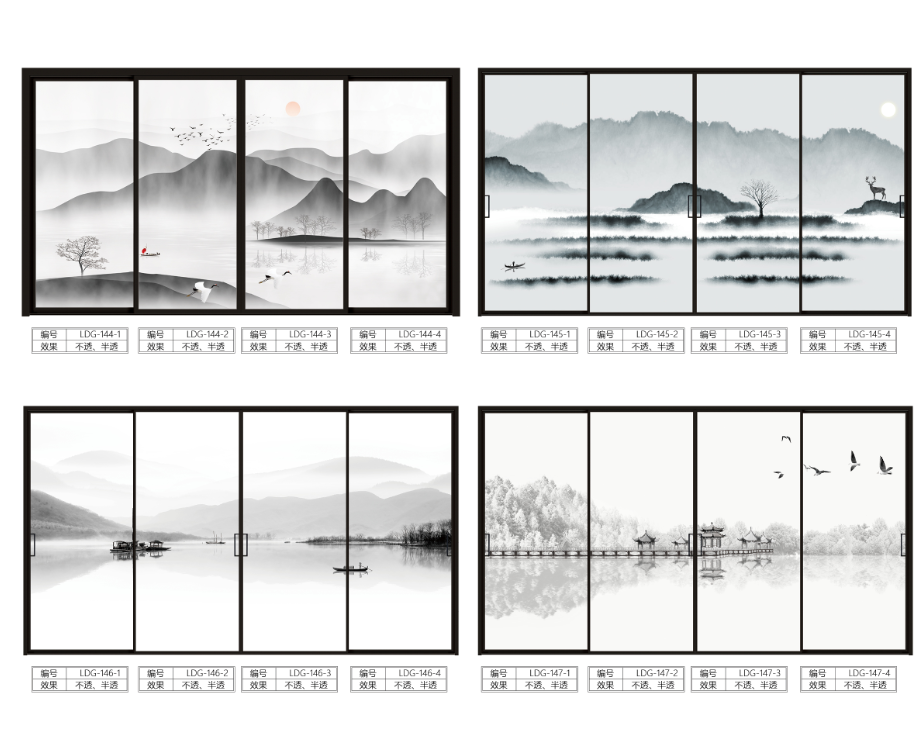 Imirange art glass partition TV background wall living room screen partition clip silk carved background wall customization