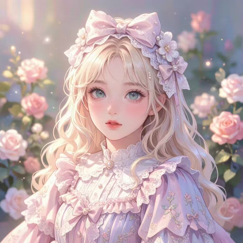 奶泡兔偶社lolita原创设计的LOGO