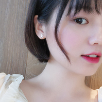 Mousse small d minimalist cute and small design Sensation Dinosaur Earrings 925 Pure Silver Silver Needle Earrings Woman Without Ear Clip