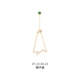 Mousse nhỏ d mười hai chòm nhẫn ngày Hàn Quốc net đỏ ins925 sterling bạc đuôi thủy triều bạn gái tặng quà nhẫn vàng
