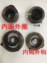 Clockwork spring milling machine spring drilling machine spring bench drill spring upright drilling spring coil spring width 6-30mm