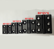 Aluminum alloy hinge 40 50 60 8065 218 226 aluminum alloy profile hinge cabinet box hinge