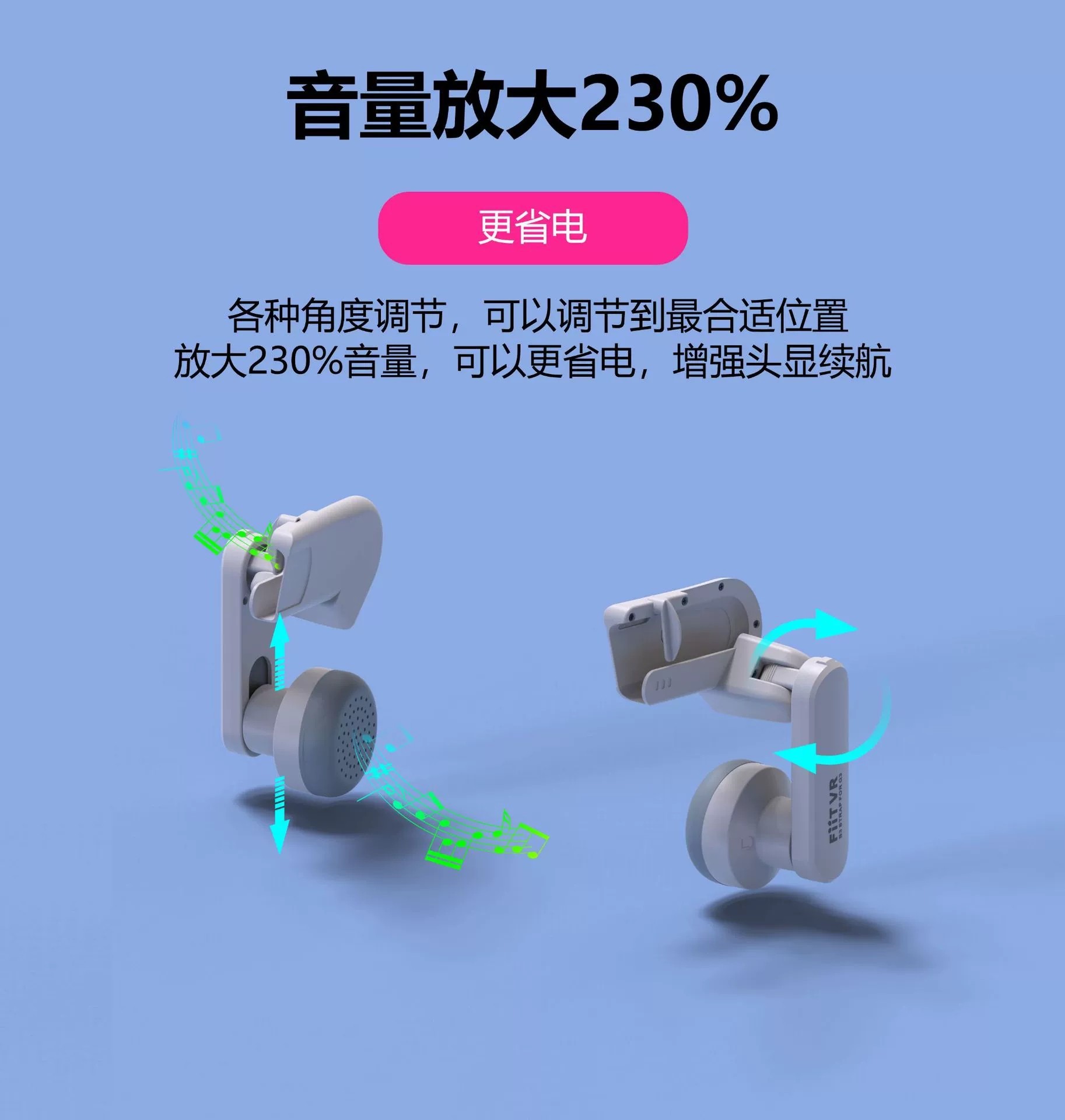 Suitable for Meta Quest 3S Headset, Quest 3 Earmuffs, Universal Adjustable Channel-Type Vr Head-Mounted Accessories