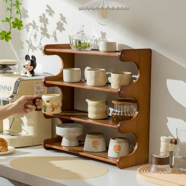 Cup holder cup storage rack for household multi-layer