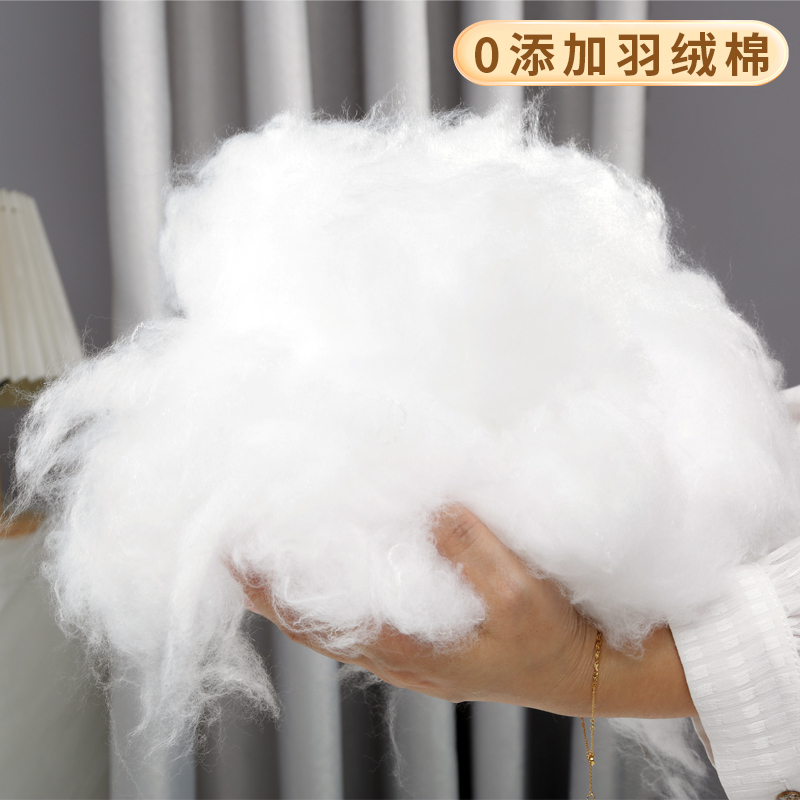 Cotton Filling High-Elastic Fiber Silk Cotton down Space Fluffy Pp Cotton Pillow Core Doll Pearl Cotton Filling Cotton