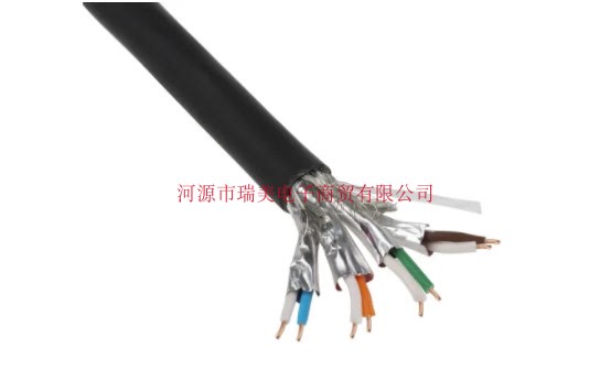 Belden 305m Black Twisted Pair Shielded Category 7 Industrial Ethernet Cable 74004E.00305