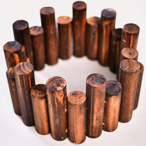 Log fence decoration Indoor outdoor Garden courtyard fence fence Solid wood fence Round wood stake wood fence Anti-corrosion
