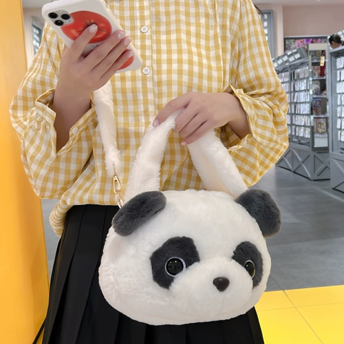 Мультяшная японская милая плюшевая кукла, сумка через плечо для школьников, панда