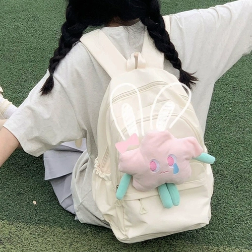 Милый японский универсальный вместительный и большой рюкзак, книга из ткани, ранец, сумка через плечо для школьников, подходит для подростков