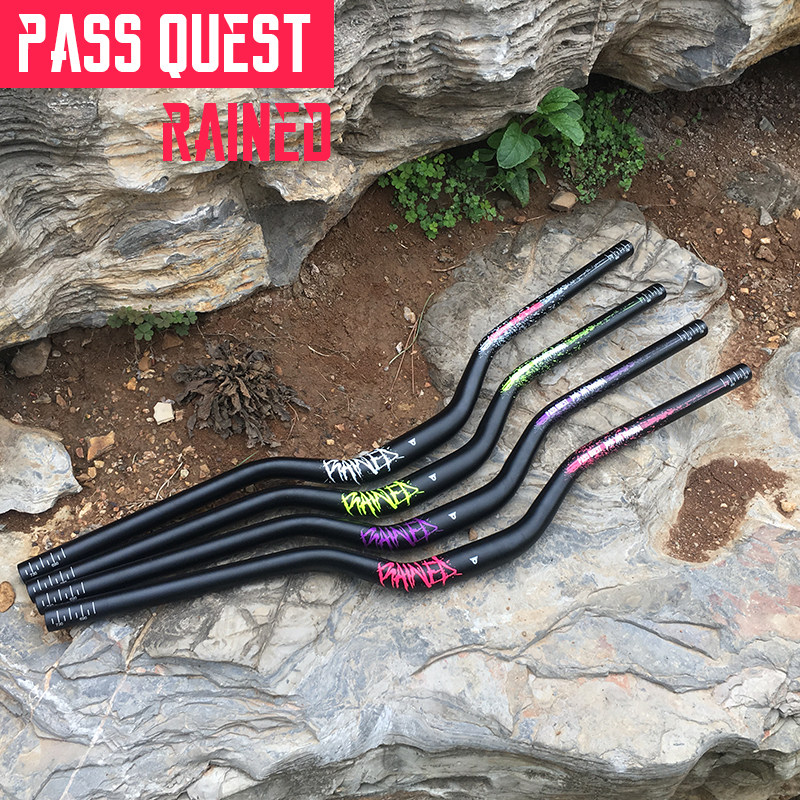 Taiwan-made PASS QUEST RAINED 55mm 31 8 high lift speed drop street car bmx soil slope swallow handle