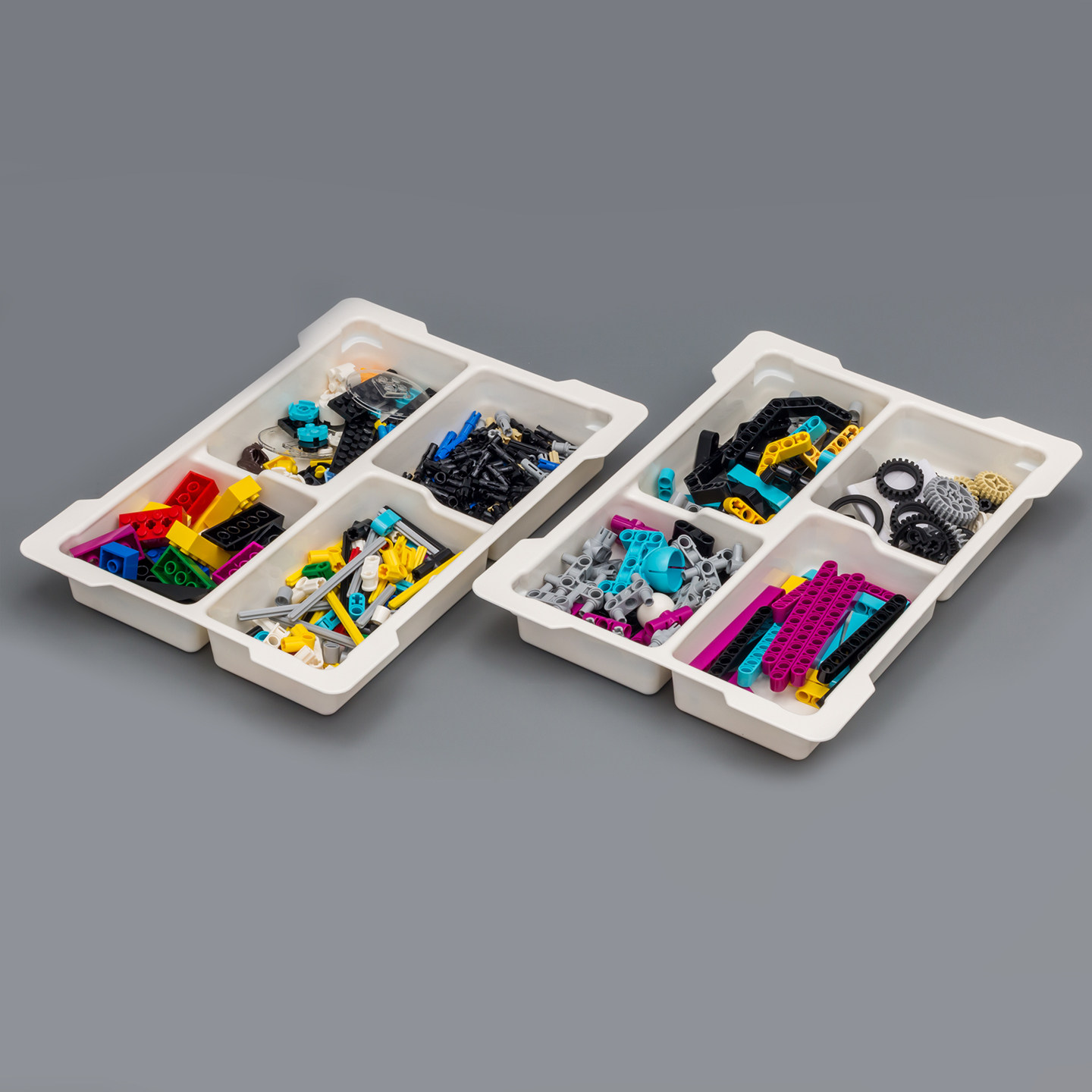 Ящик для хранения строительных блоков Lego, мелкие детали из частиц, многослойный классификационный ящик для хранения отсеков, ящик для хранения детских игрушек в сборе Изображение 1