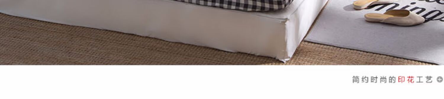 Giường cotton Bộ giường đơn 100% cotton 1,5 m 1,8 nệm dày Simmons bảo vệ trải giường - Trang bị Covers Ga phủ giường Everon