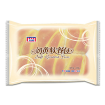 Mancton milk yellow soft meal bag breakfast food thick milk yellow sauce hand-torn bread 210g(7 days shelf life)