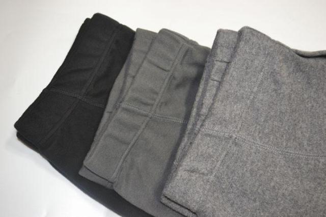 Hai mảnh của bài miễn phí Quần nam bó sát cotton ấm Quần vừa dày Quần ấm Quần xà cạp Quần đầu gối Quần quần ấm nam cao tuổi