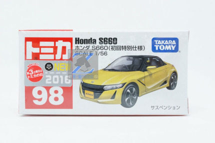 Tomy Tomica 多美卡98号本田honda S660 初回