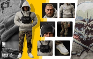 Спортивный костюм onetoys1/6, подходящий для мускулистого тела.