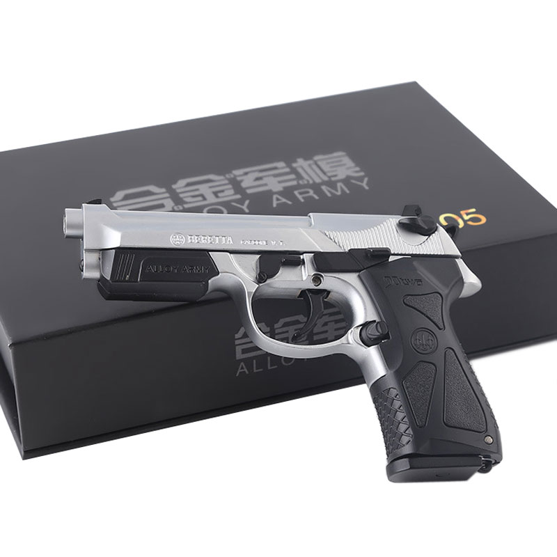 Alloy military model 1:2.05 Beretta m92a1 upgraded 90two all-metal shell ejection non-launchable model