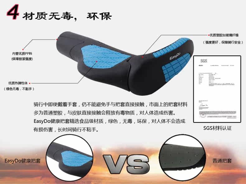 Poignées de vélo EASYDO - Ref 2352728 Image 12