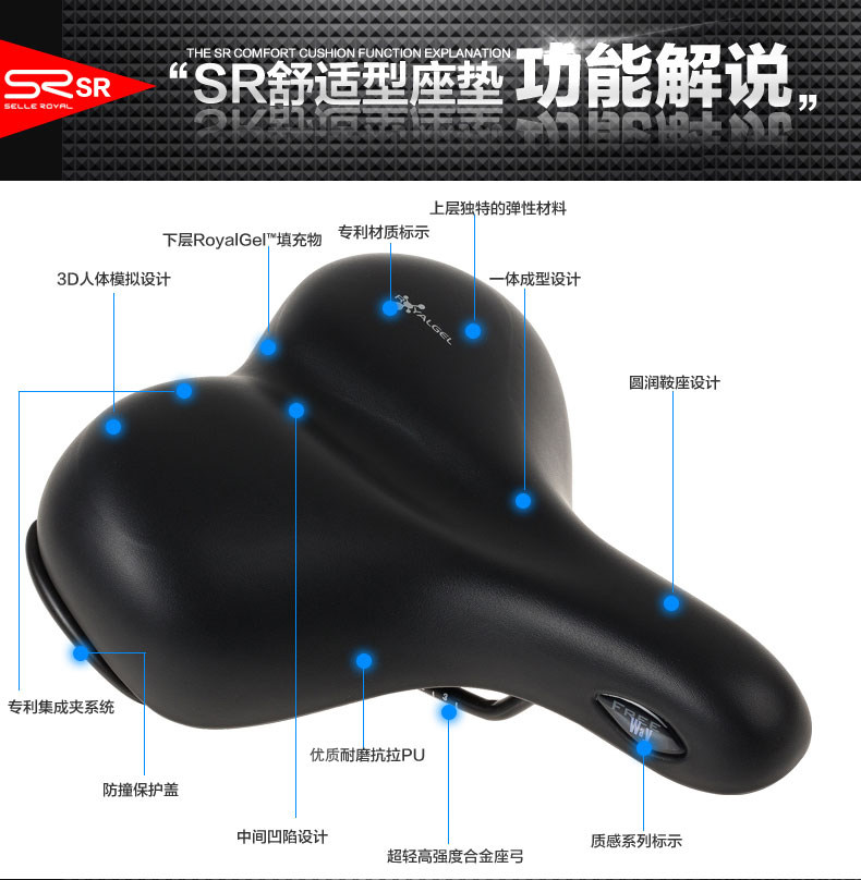 Selle de vélo Mountain Bike SELLE ROYAL - Ref 2359539 Image 18