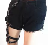 Global Pun Wind joker's Doming Sexy Legs Ring Cring Trending Foot Race Bo Punk Sling Stare Stare stare