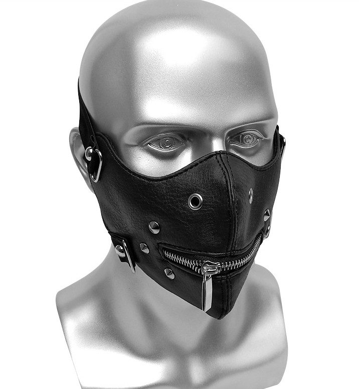 Punk PUNK MASK Tidal Wildring Locomotive Nightclub Bar Stage Performance Mask Cartoon Performance Mask