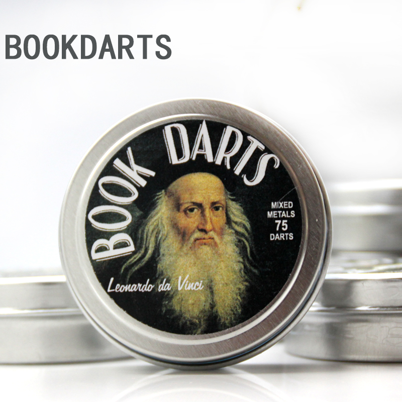 (Buy 2 get 1 free)American bookdarts Bookmark Artist Series 75 metal creative Bookmarks