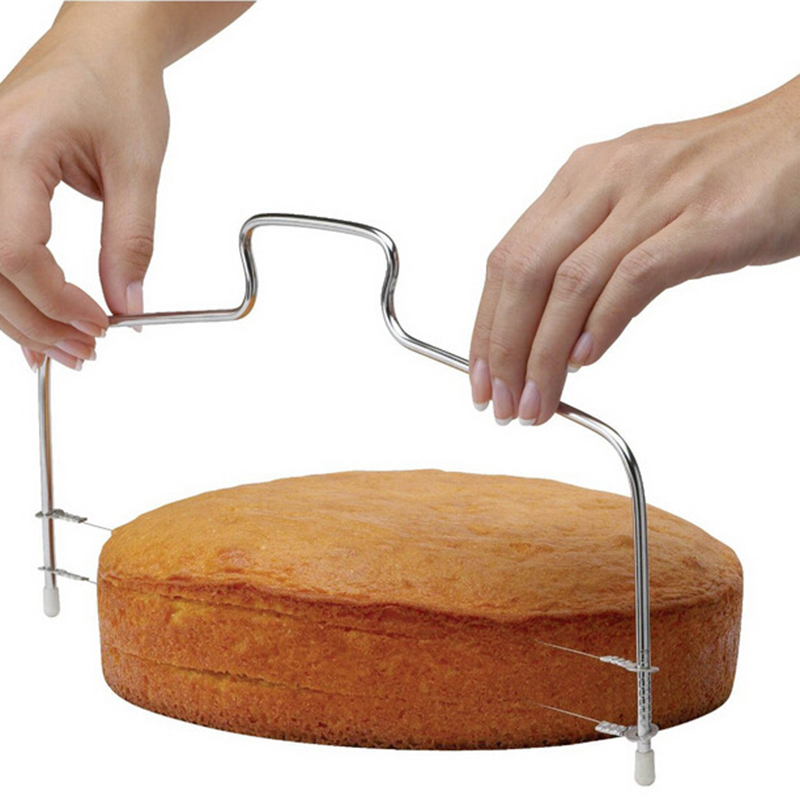 Baking Tool Cake Divider Stratizer Slicer Slicer Sandwich Cutter Cake Saw Knife