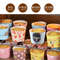 Hợp kim nhôm nướng khuôn nâu Khuôn tuyết vuông Bánh mì nướng Hộp bánh hình chữ nhật Khuôn bánh mì Khuôn mẫu - Tự làm khuôn nướng khuôn silicon hình thú